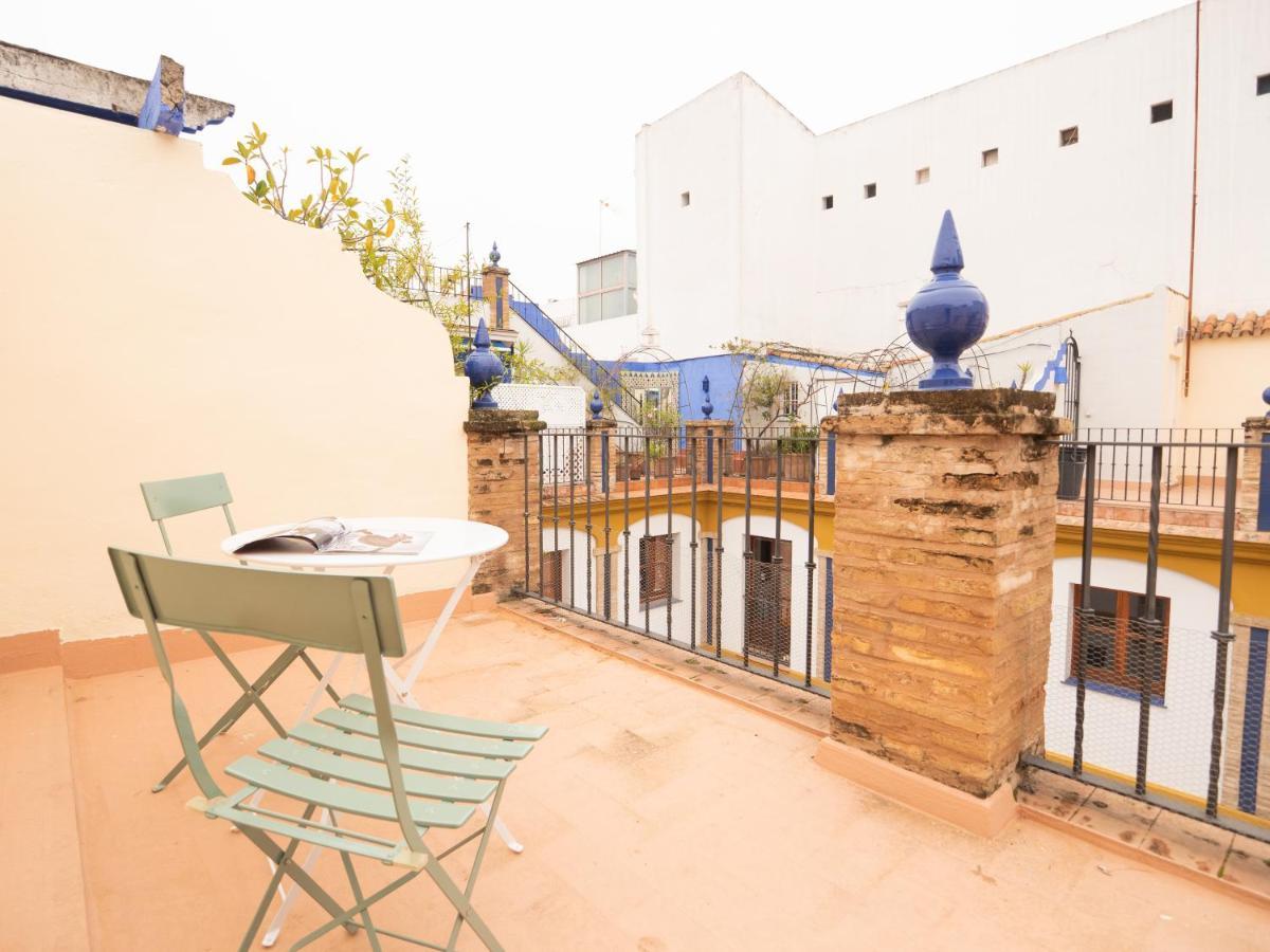 סביליה Cl Ubicacion Excelente Y Terraza Comun Junto A La Alfalfa מראה חיצוני תמונה