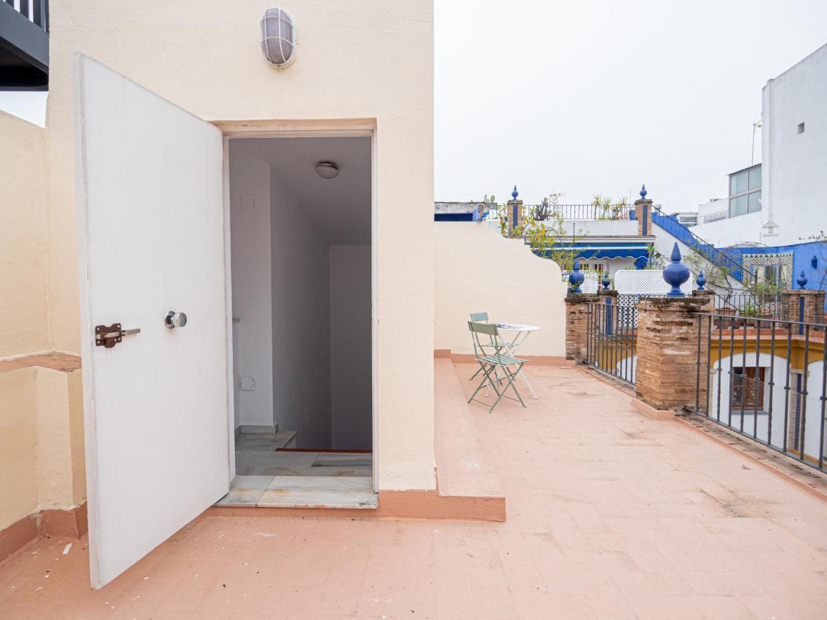 סביליה Cl Ubicacion Excelente Y Terraza Comun Junto A La Alfalfa מראה חיצוני תמונה